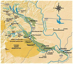 Yakima project map