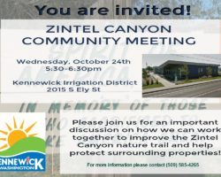 Zintel Canyon Community Meeting Invitation Zintel Canyon Community Meeting Invitation